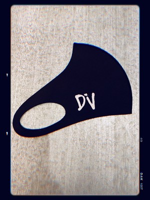 DracoVirgo mask - black DracoVirgo mask - black