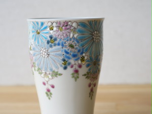 華 タンブラー 各(青 / 赤)