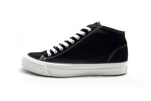 Asahi L012 ハイカットキャンバス スニーカーblack 24cm レディースモデル Freepark