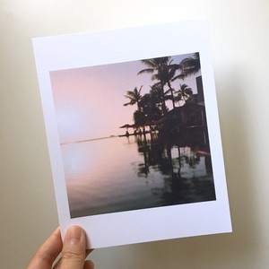 「aloha orenge」HAWAII 大きいpostcard
