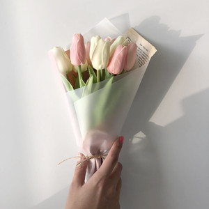 Artificial Flower Bouquet Tulip 4colors チューリップ 造花 花束 リアル 撮影小物 オブジェ 韓国 インテリア 雑貨 Tokki Maeul トッキマウル 韓国雑貨通販サイト