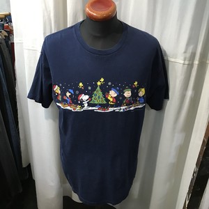 Peanuts Snoopy スヌーピー 半袖プリントtシャツ メンズl Used Clothing Shyboy
