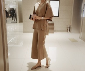 ベストベージュ セットアップ レディース 人気のファッション画像