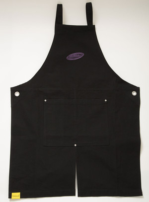 HEAVY CANVAS APRON  <BLACK>