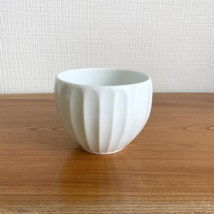 波佐見焼 白磁竹林彫 丸カップ 湯呑み 波佐見焼 白磁竹林彫 丸カップ 湯呑み
