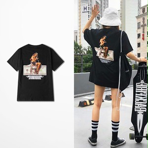 トップス ユニセック 超人気個性的ヒップポップストリート系プリントtシャツ Momosale ド定番から最新のものまで網羅 ストリート系ファッション専門店