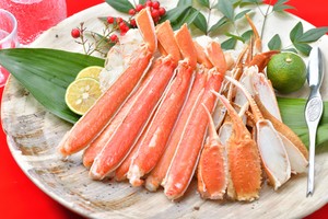 殻付き本ずわいカニ笹切り 殻付き本ずわいカニ笹切り