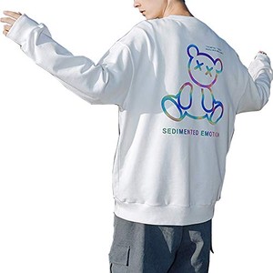 Jpcs ピュ フェリーチェ トレーナー ビッグシルエット トップス 長袖 シャツ ゆったり 秋 冬 春 ロンt スウェット メンズ Az Japan Classic Store