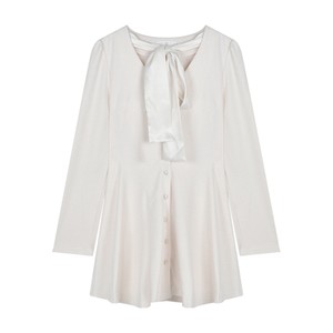 リボンタイワンピース Zv0394 Lily Boutique リリーブティック