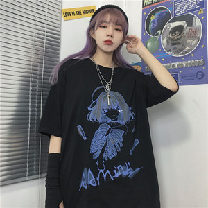 トップス アニメ図柄ストリート系ファッション通勤tシャツ Yochico 独自のストリートトレンドを定義づけましょう