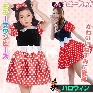 ミニーちゃん風コスプレ衣装 Eb241 海外子供服nico