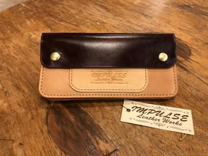 トラッカーウォレット ワイン インパルス レザーワークス
