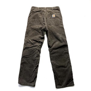 Carhartt カーハート Simple Pant コーデュロイパンツ メンズ W32 オリーブ色 古着 コーデュロイパンツ All15 Cave 古着屋 公式 古着通販サイト