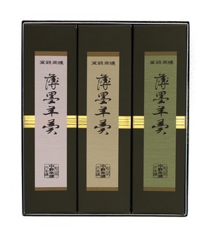 薄墨羊羹 大棹3本入 薄墨羊羹 大棹3本入