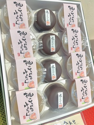 【常温便】水ようかん 桃水ようかんセット 【常温便】水ようかん 桃水ようかんセット
