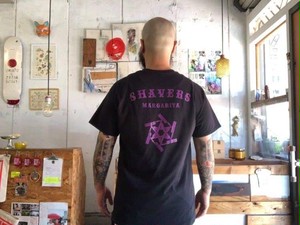 VALLICANS × kabui シェイバーズポケットTee BLACK VALLICANS × kabui シェイバーズポケットTee BLACK