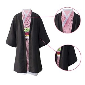 Jpcs Artand鬼滅の刃 子供用 竈門 禰豆子 コスプレ 衣装 子供 かまど ねずこ 仮装 きめつのやいば こすぷれ 仮装 子供用 鬼滅の刃ねずこ 子供服 キッズ ハロウィン コスチューム ギフト プレゼント 文化祭 学園祭 Cosplay 変装 子供用 130cm 竈門 禰豆子 Az Japan
