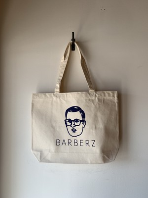 BARBERZ 刈り上げおじさんトートバッグ L BARBERZ 刈り上げおじさんトートバッグ L