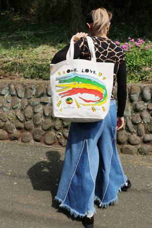 ONE LOVE canvas eco bag