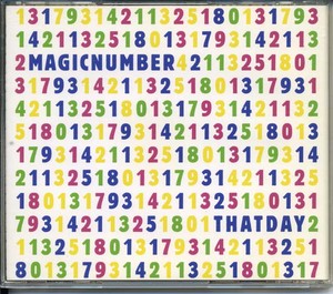 MAGIC NUMBER - Thatday [CD]