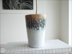 モンキーポッド総無垢材 プランツカバーs 鉢カバー プランツポット 植木鉢カバー 天然木 ナチュラル 一点物 手作り 入れ物 送料無料 Valuestore