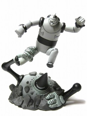 タイムスリップグリコ第一弾 01 鉄人28号 モンスターとの戦い モノクロ版 Toyz Style