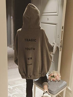 Jpcs Minesam パーカー レディース トレーナー オーバーサイズ フード付き トップス ゆったり 大きいサイズ チャック コート 春秋冬 カジュアル Az Japan Classic Store