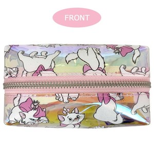 ディズニー マリーちゃん X Skinnydip 化粧ポーチ 小物入れ 小さめ コンパクト メイクポーチ コスメポーチ ポーチ ファスナー レディース クリア ギフト プレゼント 誕生日 グッズ キャラクター おしゃれキャット マリー スキニーディップ かわいい おしゃれ 大人 S Se