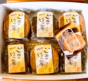 ごまばっ菓子 贈答用箱入6個詰め ごまばっ菓子 贈答用箱入6個詰め