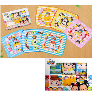 ツムツム 豪華6点 セット ギフトbox タオル ハンカチ ディズニー グッズ くまのプーさん ケース ハンドタオル ミッキー プライズ アミューズメント雑貨のホビーポート