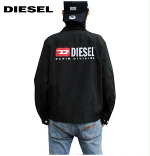 Diesel ディーゼル ジャケットコーチジャケット ロゴ メンズ J Roman P Jacket Black Bees High