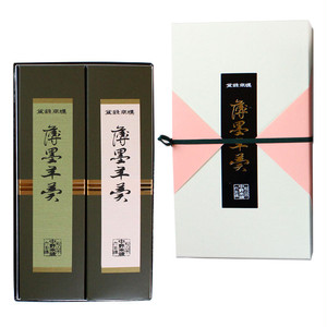 薄墨羊羹 大棹 2本入 薄墨羊羹 大棹 2本入