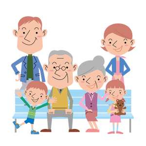 無料イラスト素材 仲良し家族の表情 ポーズいろいろ 8sukeの人物イラスト屋 かわいいベクター素材のダウンロード販売