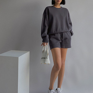 セットアップパーカー 短パン ショートパンツ おうちコーデ Aerg アーグ レディースアパレル通販サイト