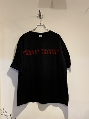 CURRYMASON® BIG TEE BLACK CURRYMASON® BIG TEE BLACK