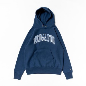 TACOMA FUJI RECORDS TACOMA FUJI COLLEGE HOODIE designed by Shuntaro Watanabe TACOMA FUJI RECORDS TACOMA FUJI COLLEGE HOODIE designed by Shuntaro Watanabe