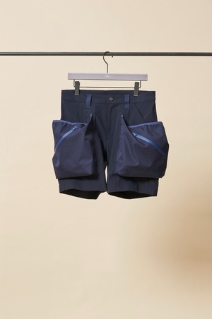 TROVE x 岡部文彦 / BIG POCKET SHORTS Ver:9 ( TYPE ACTIVE-4WAY STRETCH ) / NAVY TROVE x 岡部文彦 / BIG POCKET SHORTS Ver:9 ( TYPE ACTIVE-4WAY STRETCH ) / NAVY