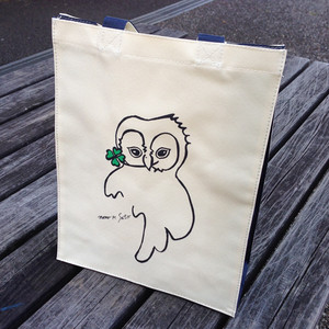 モモMサトウエコバッグ（紺）