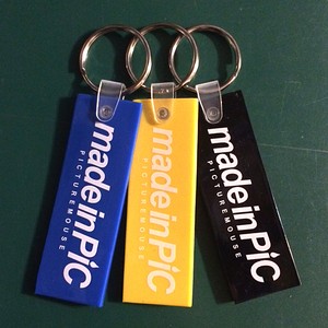 ラバーキーホルダー(3色セット)●made in PIC