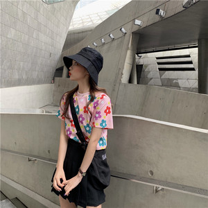 モダン花びらデザイン ショートトップス 韓国レディースファッション通販 Krex ケーレックス