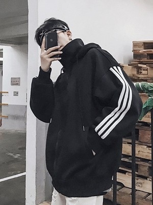 ファッションのアイデア画像 最高のハイネック パーカー メンズ