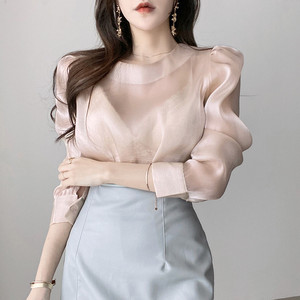 透けブラウススカートセットアップss1585 Stella Tokyo