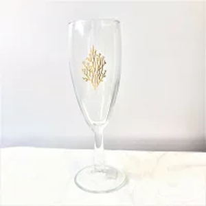 サンゴ柄 グラス ゴールド グラス 食器 コップ ハワイアン ハワイ 夏 インテリア プレゼント 贈り物 お祝い 新築祝い ゴールド Puahawaii