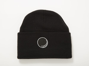 BLACK DOT KNIT CAP  <BLACK>