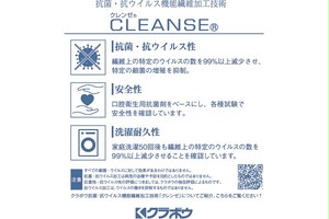 阪急電車オリジナルネーム付マスク CLEANSE(クレンゼ)Mサイズ