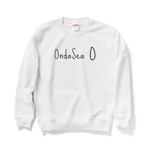 OndaSeaロゴデザインスウェット(ホワイト)※オンラインストア限定販売