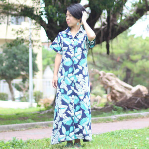 ロングアロハワンピース 沖縄のセレクトショップ ローカルブランド イロカライフ