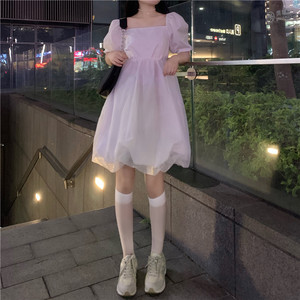 天使 悪魔 双子コーデ かぼちゃスカート チュール パフスリーブ バルーンワンピース ｒ403 Rumina Select Shop