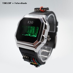 Timeleap タイムリープ 3dホログラムledウォッチ Hachisanmaru Watch 0 時計 店 ジカンを楽しむ ミライを楽しむ Ledウォッチ ニキシー管時計