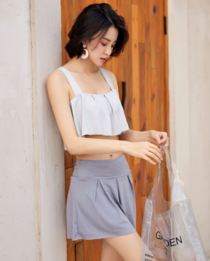 セットアップ水着 可愛い フリル感 And It Official